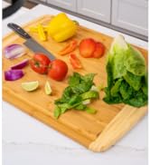 Greener Chef Extra Large Bamboo Cutting Boards for Kitchen