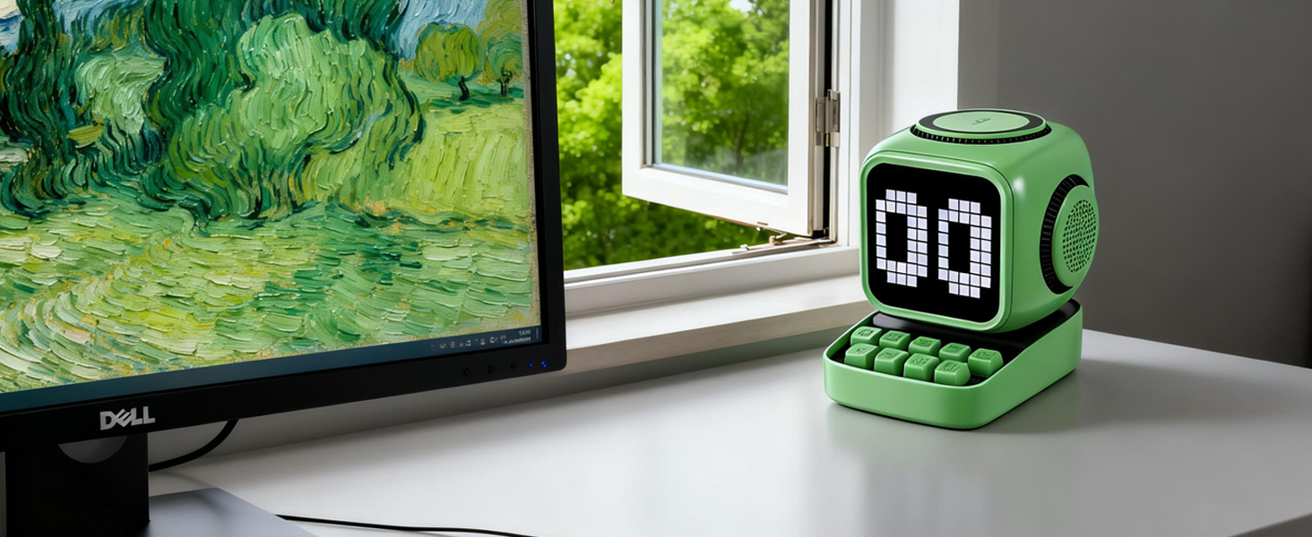green bluetooth speaker