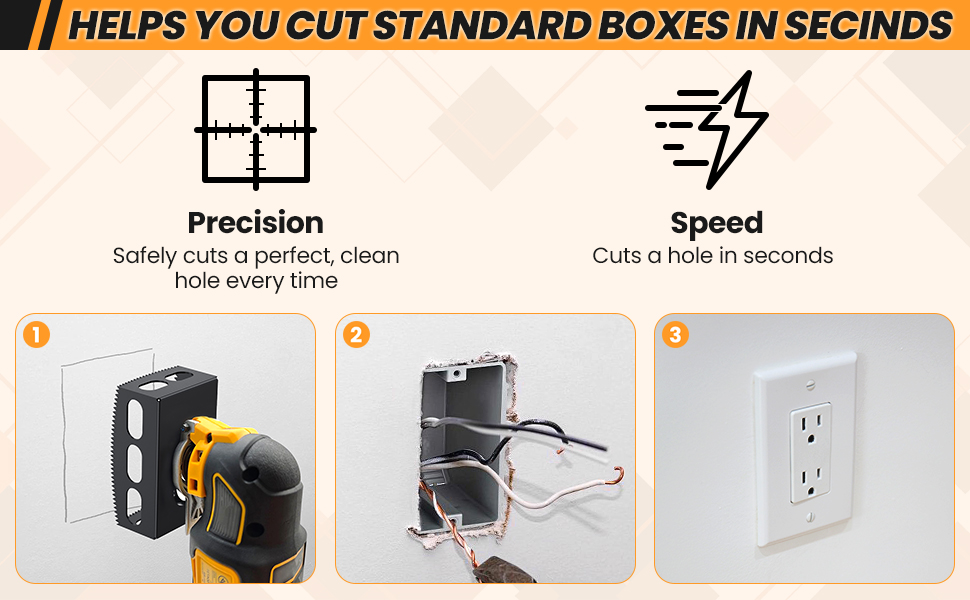 outlet cutter oscillating tool