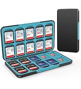 HEIYING Memory Card Case for SD Card and TF Card, Portable SD Card Holder SD SDHC SDXC TF Card St...