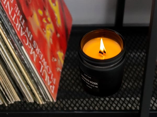 floral spa almond tropical warm filled peach gingerbread tobeape office candles organic strongly