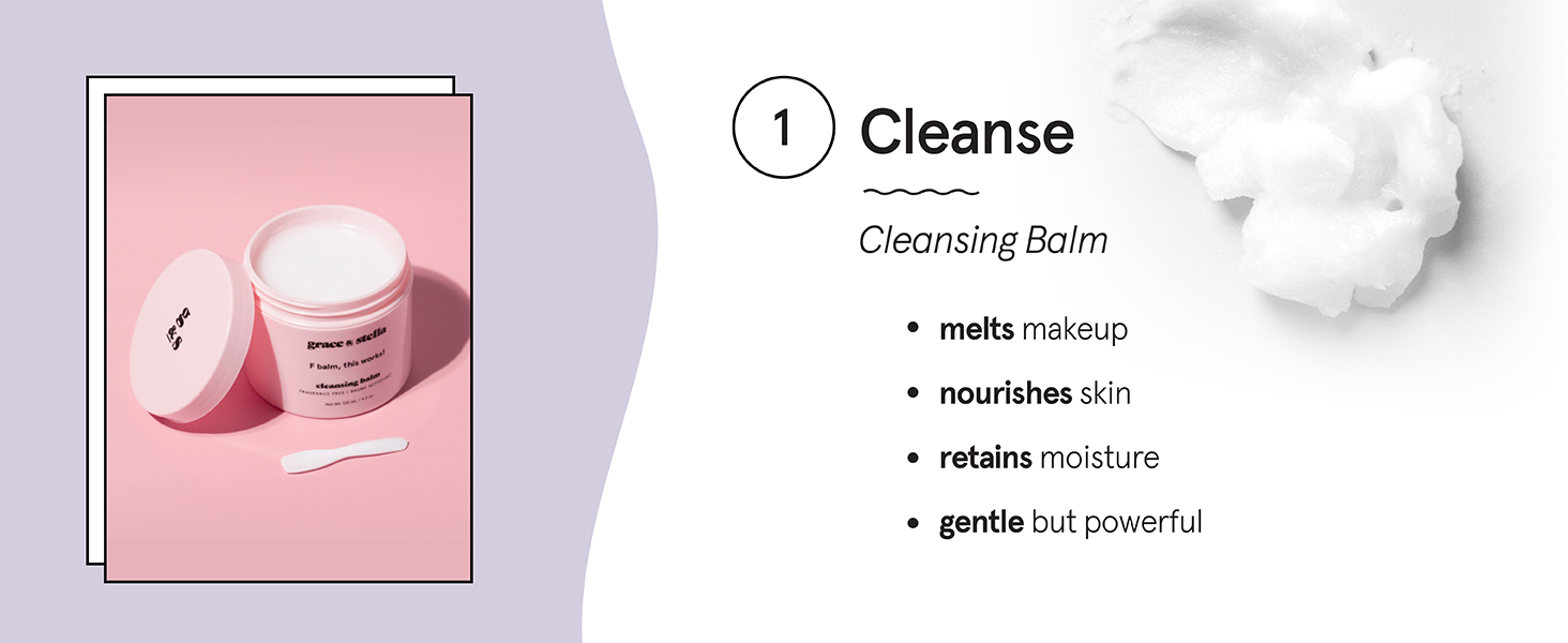 Grace and Stella Cleansing Balm