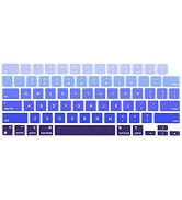 ProElife Keyboard Cover Skin for MacBook Air 13.6 inch 2022 Apple M2 Chip (Model: A2681), Ultra T...