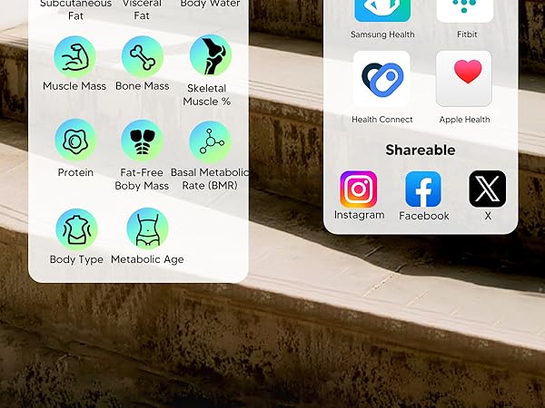 arboleaf digital scale for body weight