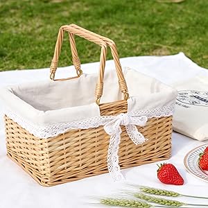 wicker basket handmade