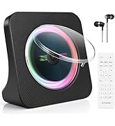 Portable CD Player with Bluetooth, Desktop CD Player with Speakers, FM Radio, Bluetooh CD Player ...