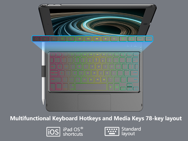 ipad 9th generation case with keyboard