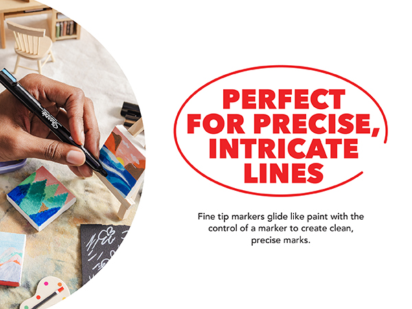 Perfect for precise, intricate lines