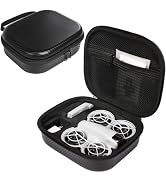 PONYRC Carrying Case for DJI NEO, Portable PU Leather Travel Storage Shoulder Bag for DJI NEO Dro...