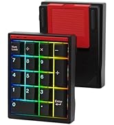 BOYI Yumi17 Aluminum Numeric Keypad,Quick Release Number Pad,Bluetooth 5.0/2.4G/Type-C Wired 17 K...