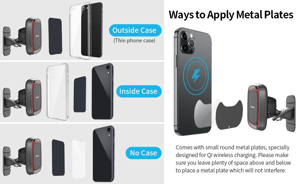 car magnet phone mount