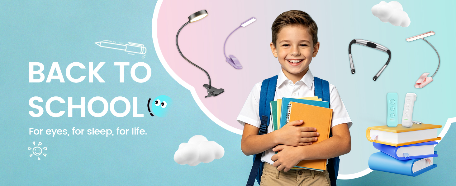 glocusent reading light back to school