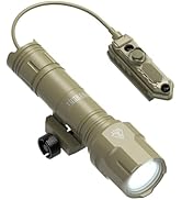 Feyachi WL25 1200 High Lumens Tactical AR Flashlight LED Light with Pressure Switch & Fixed Picat...