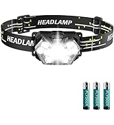 Lsnisni 9 LED Headlamp, 2000 Lumen Super Bright Head Lamp with 6 Modes, IPX5 Waterproof Head Ligh...