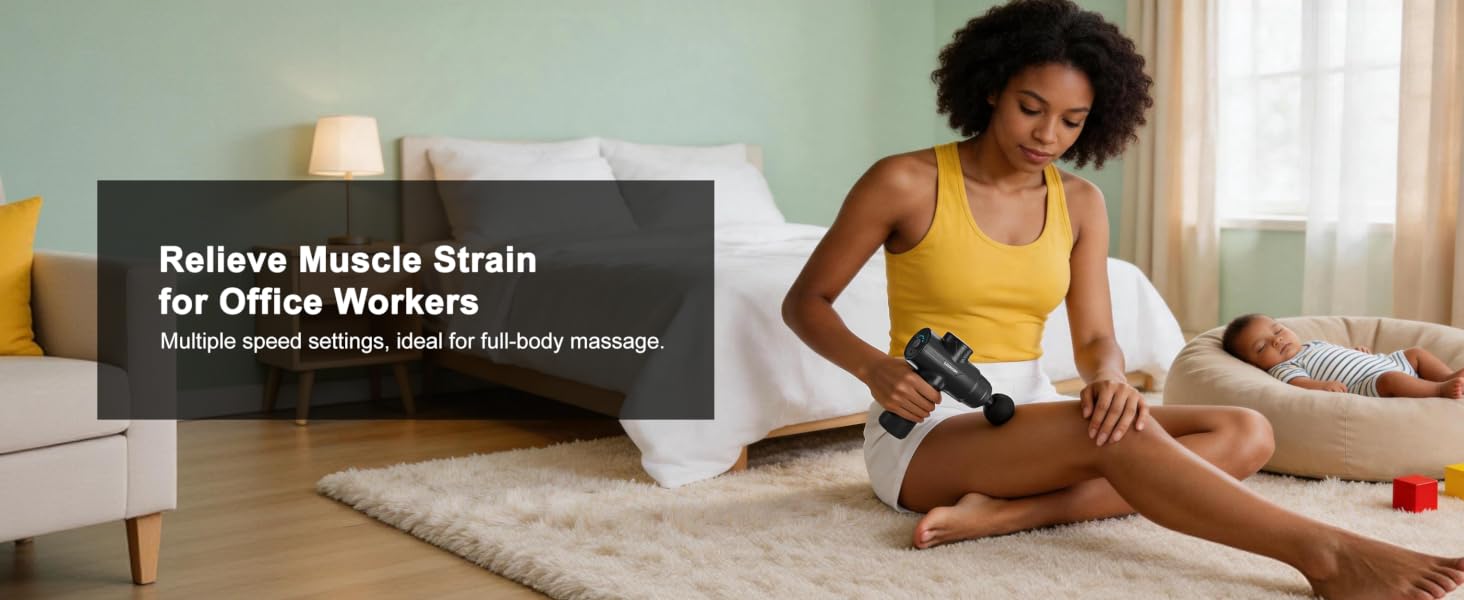deep tissue massage gun