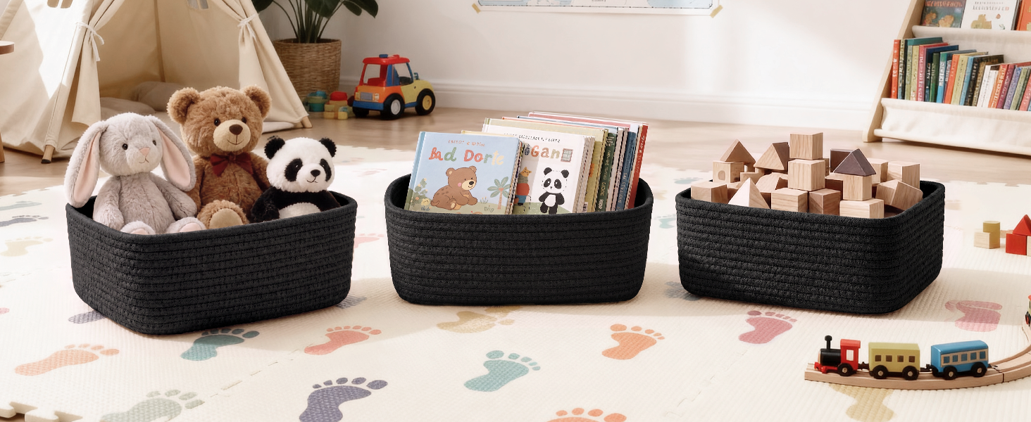 baskets for shelves