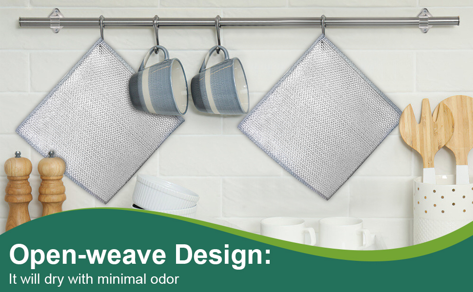 open-weave design