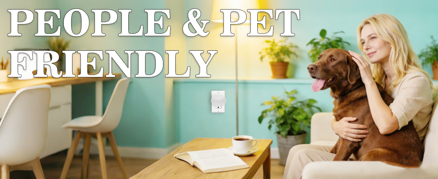PEOPLE & PET FRIENDLY