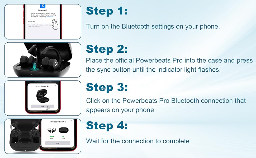pairing steps