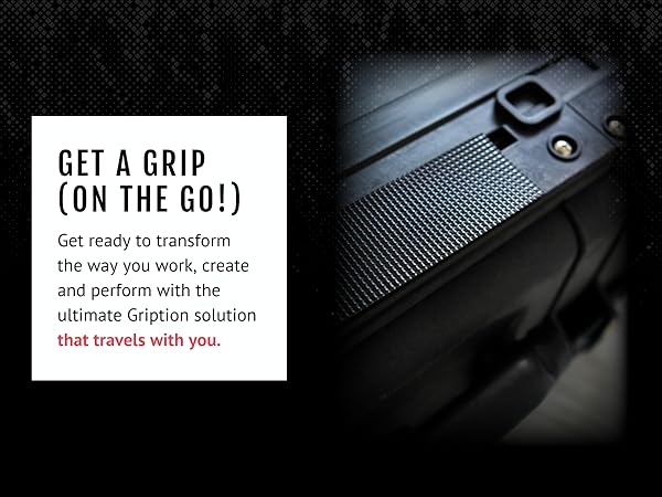 Transform the way you work with the ultimate Gription 2" Thick solution that travels with you