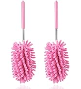 Microfiber Duster for Cleaning, Dusters with Telescoping Extension Pole, Extendable Washable Mini...