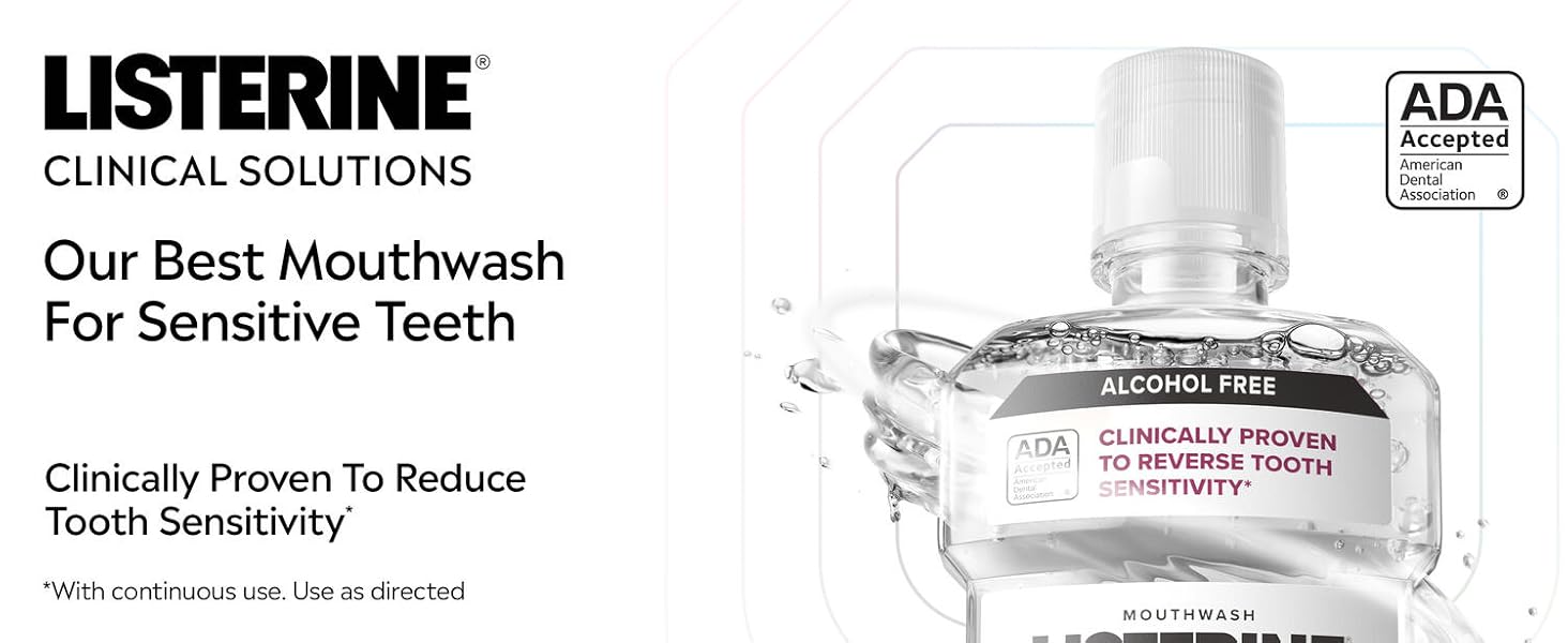 Our best mouthwash for sensitive teeth