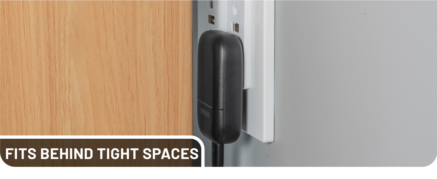 Slim low-profile build sits flush against wall, perfect for tight spaces like behind nightstands