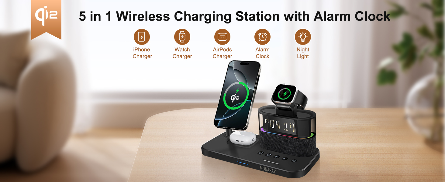 3-in-1 Wireless Charger