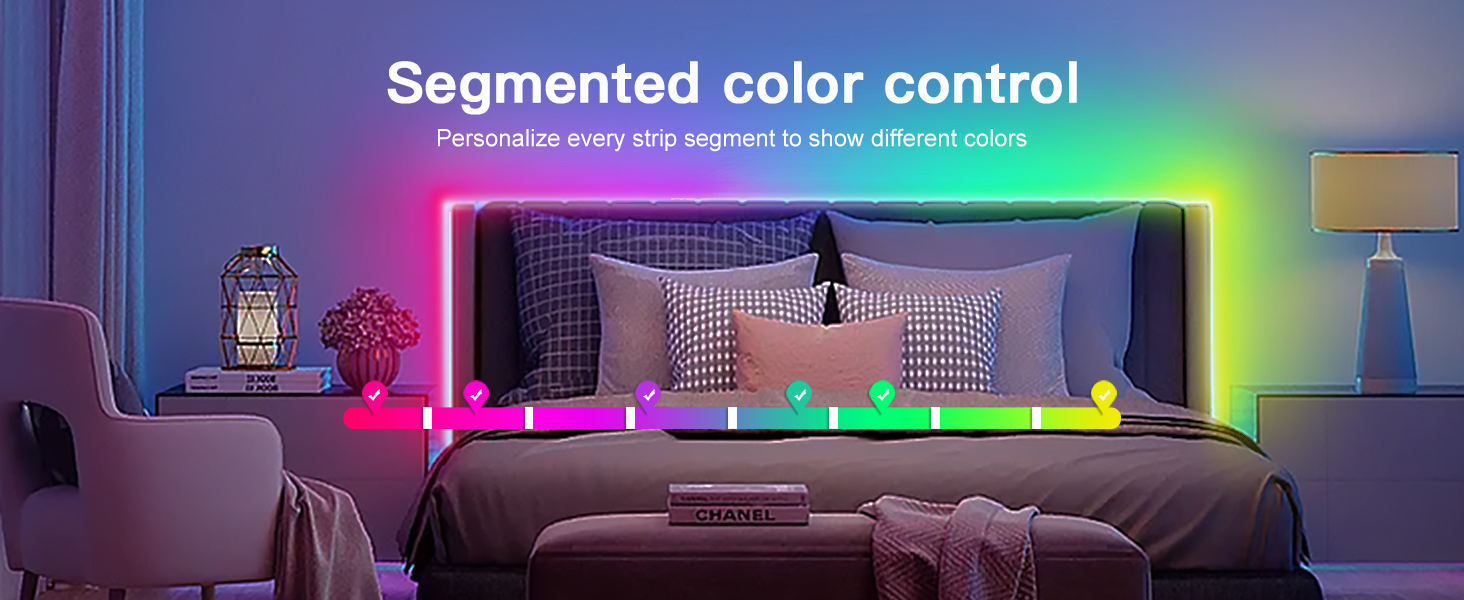 segmented color