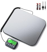 UNIWEIGH Digital Postal Scale 440lb/0.35oz Accuracy for Shipping Packages | Hold/Tare/Count,Comme...