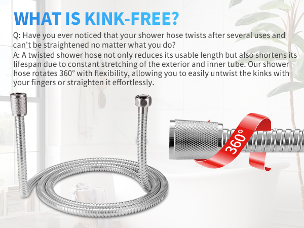shower wand hose