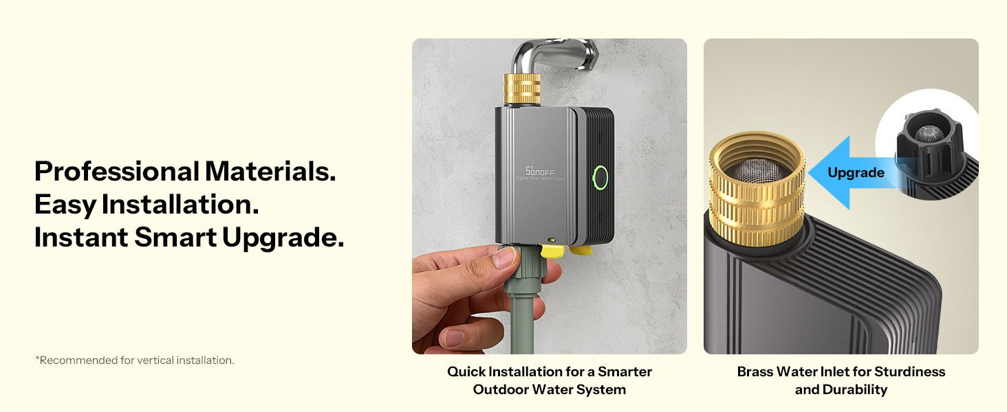 Professional Materials. Easy Installation. Instant Smart Upgrade.