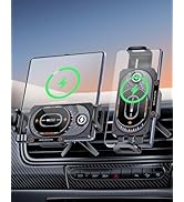 xuenair 15W Fast Charging Wireless Car Charger Mount, Z Fold 7 Car Mount with LED Light Auto Sens...
