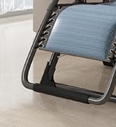 LILYPELLE Zero Gravity Chair, Premium Lawn Recliner Folding Portable Chaise Lounge with Detachabl...