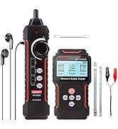 NOYAFA NF-8209S Upgrade Advanced Network Cable Tester with PoE& NCV, Cable Length Test, Port Flas...