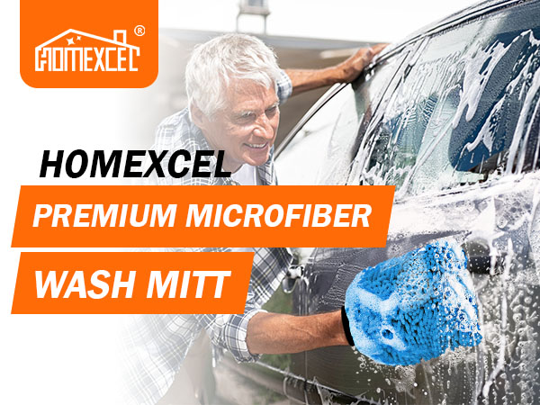 HOMEXCEL Car Wash Mitt