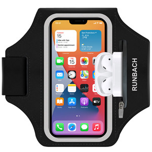 armband with airpods bag