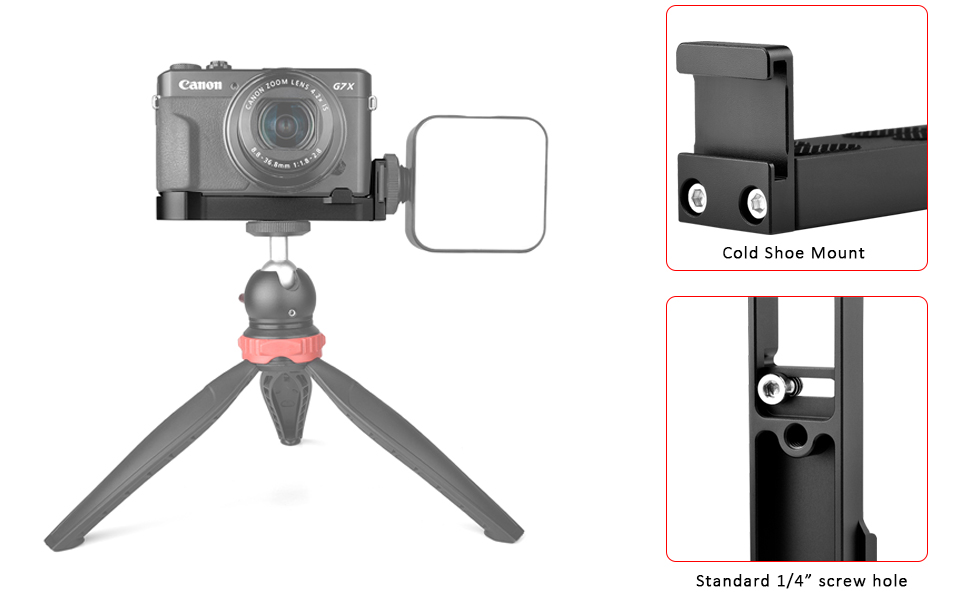 cold shoe mount plate