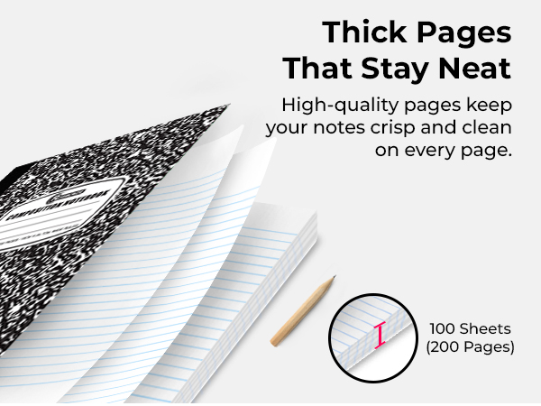 colorful composition notebook wide ruled journal marble notebooks for school