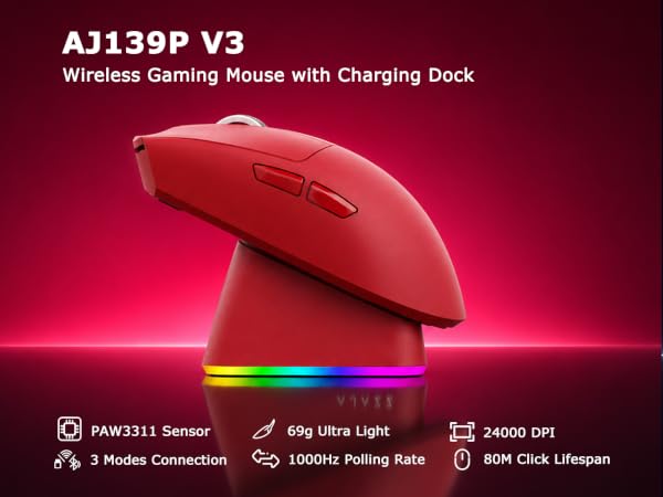 wireless gaming mouse