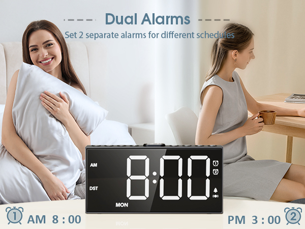 Dual Alarm Clock