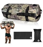 Yes4All Sandbags for Working Out, Adjustable Sand Bags for Weight Training with Handles, Multiple...
