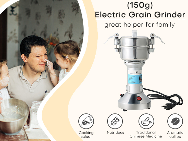 150G Electric Grain Mill Machine