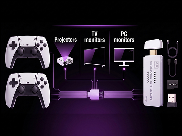 Plug and Play TV Game Stick