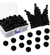 BAGERLA 150 Pcs Pom Poms for Craft, 1 Inch Pom Pom Balls Poms Arts and Crafts for Creative Decora...