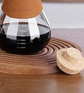 pour over coffee maker with lid