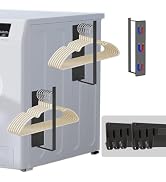Magnetic Hanger Organizer for Laundry Room - Strong Magnetic Shelf for Washer & Dryer, Space-Savi...