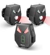 Solar Driveway Alarm Wireless Outside Weatherproof 1/2 Mile Long Range, Outdoor Motion Sensor Det...