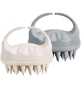 HEETA Scalp Massager Hair Growth with Soft Silicone Bristles to Remove Dandruff and Relieve Itchi...