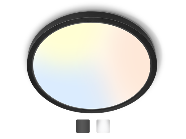 multi color selectable bedroom12inch small led ceiling lighting daylight white warm white dimmable
